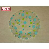 セイコー ラミケースOPP 7A 水玉柄(緑) 500枚 00295649 1本(500枚入)（直送品）