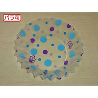 セイコー ラミケースOPP 8A 水玉柄(青) 500枚 00295663 1本(500枚入)（直送品）