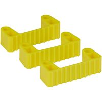 ヴァイカン ラバー 1002 黄(3個入) 20箱 10026 1ケース(60個入(3個×20箱入))（直送品）