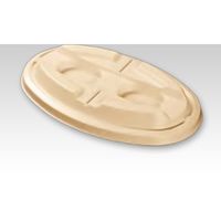 ケーピープラテック KMPランチ-2 共蓋 ナチュラル 400枚(50×8) 54423 1ケース(400枚入(50枚×8袋))（直送品）