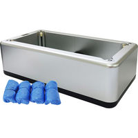 アプソン　シューカバー取付器（PEシューカバー40枚付）No.4490　1セット（直送品）