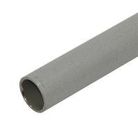 矢崎化工 Φ28イレクターパイプ 686mm 導電性グレー HGA-686 ABS EGR 1セット(5本)（直送品）