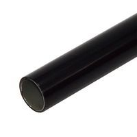 矢崎化工 Φ28イレクターパイプ 1718mm 導電性ブラック HGA-1718 EPE EBL 1セット(5本)（直送品）