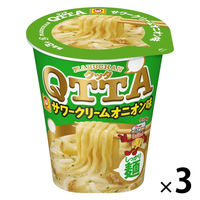MARUCHAN QTTA サワークリームオニオン味82g 1セット（1個×3） 東洋水産