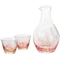 東洋佐々木ガラス 冷酒セット（花の彩） G605-MD05 1個（直送品）