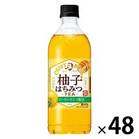 サントリー クラフトボス 柚子はちみつティ- 600ml 1セット（48本）