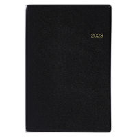 高橋書店 【2023年版】ビジネス手帳〈小型版〉3 手帳判 見開き1週間 月曜始まり 黒 141 1セット(2冊)（直送品）