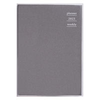 高橋書店 【2023年版】プラーノ2 B6 見開き1週間 月曜始まり ストーングレー　1冊（直送品）