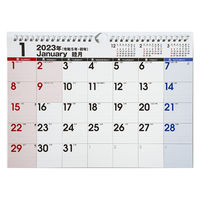 高橋書店 【2023年版】エコカレンダー壁掛 A4 E62 1セット(2冊)（直送品）