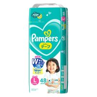 パンパース おむつ テープ Lサイズ（9～14kg）1パック（48枚入）さらさらケア 男女共用 P&G