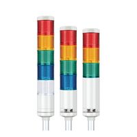 Qlight 積層信号灯 QTG60LF-5-110/220-AAWRR 1台（直送品）