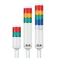 Qlight 積層信号灯 STG50LF-5-12-GWABR 1台（直送品）