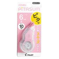 パイロット 修正テープ　ピタスム　６mm　ピンク ECTE20P6-P 10個（取寄品）