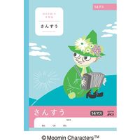 日本ノート ムーミン学習帳　さんすう　１４マス LU114 15冊（直送品）