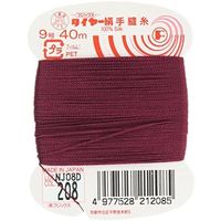 フジックス タイヤー 【絹手縫い糸】 9号 40m col.208 FK21-208 1箱（30個入）（直送品）