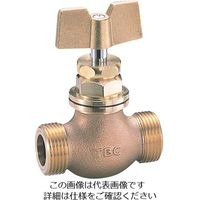 タブチ 止水栓 甲形止水栓 蝶型ハンドル SAB-20 1個（直送品）