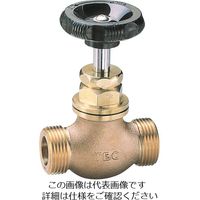 タブチ 止水栓 甲形止水栓 丸型ハンドル SAP-50 1個（直送品）