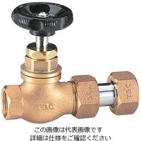 タブチ 止水栓 メータ直結伸縮止水栓 メネジ 丸形ハンドル SGEP-20 1個（直送品）