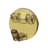 シロクマ Cー102 アクアフック丸形30ミリ クリアオリーブ 1セット(20パック)（直送品）