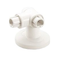 シロクマ BRー274 ドコデモブラケットチーズ32径アイボリ 1セット(3パック)（直送品）