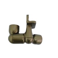 シロクマ C形ブラケット出隅フレキシブル階段32径アンバー BR-617 1パック（直送品）