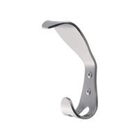 シロクマ STー281 ダ・ヴィンチ帽子掛W形ソフトミラー ST281 1セット(4パック)（直送品）