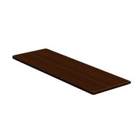 シロクマ TGー102 集成材棚板C形220×600ダークオーク 1パック（直送品）