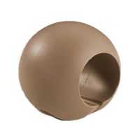 シロクマ ドコデモグリップボール形32径ブラウン BR-65 1セット（3パック）（直送品）