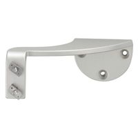 シロクマ SBR-8103R R形スマートブラケットオフセット（右）Fシルバー SBR8103R 1セット（2パック）（直送品）