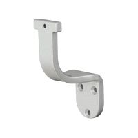 シロクマ BRー764 R形スマートFブラケットシルバー BR764 1セット(2パック)（直送品）