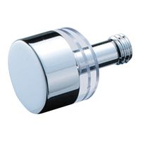 シロクマ PH-2020 パネルホルダー2020クローム PH2020 1セット（3パック）（直送品）