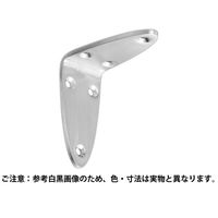 シロクマ TBR-1 オーバル棚受ケLL鏡面磨 TBR1 1セット（2パック）（直送品）