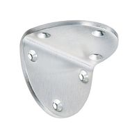 シロクマ TBR-2 オーバルワイド棚受ケMヘアーライン TBR2 1セット（3パック）（直送品）