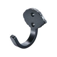 シロクマ CF-21 リーフフックNブラック CF21 1セット（2パック）（直送品）