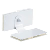 シロクマ EPー502 耐震金具30 オフホワイト EP502 1セット(3パック)（直送品）