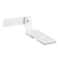 シロクマ EP-630 耐震金具40 オフホワイト EP630 1セット（2パック）（直送品）