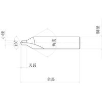岡部工具製作所 センタードリル 日研1形 N1CD3.0 1個（直送品）