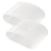 スマートウォッチ リスト バンド カバー 2個入 Mサイズ 水中仕様 クリア SW-WBDSCMCR エレコム 1個