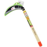 高儀 菊堂 鋼付 片刃中厚鎌三日月型 オレンジ柄 180mm 4907052735187 1セット(2個)（直送品）