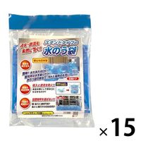 【土のう袋】 グリーンテック 水嚢 5枚入り kar4531977004990 1箱（15セット入）