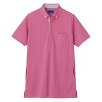 セロリー ロングポロシャツ（ユニセックス）ピンク　LL 65653 1枚（直送品）