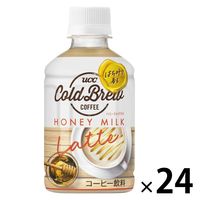 UCC上島珈琲 UCC COLD BREW ハニーミルクラテ 280ml 1箱（24本入）