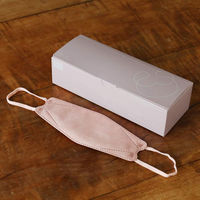 【アウトレット】【アウトレット】会話しやすい 3D立体型(ダイヤモンド型) マスク　ローズベージュ　 カラーマスク  1箱（30枚入） オリジナル