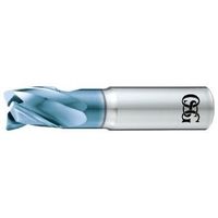 オーエスジー DLCコーティング 超硬エンドミル 3刃 アルミニウム合金用 AEROーETS 25XR3 1個（直送品）