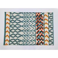 川島織物セルコン TAUKO ラグ 1000×1400mm ミックス GY6031_24MIX 1枚（直送品）