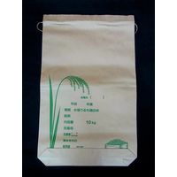 アイアグリ 新米袋　１０kg用　稲穂　560X330X75mm 4977237199028 1個（直送品）
