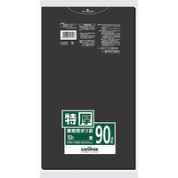 日本サニパック 業務用特厚ポリ袋 黒 90L（わけあり品）