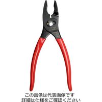 ツノダ Tusnoda TTCシリーズ スリムプライヤー バネ付 150mm THー150PLS TH-150PLS 1セット(6本)（直送品）