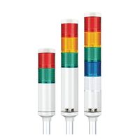 Qlight 積層信号灯 QTG50L-4-12-ABGW-LBJ18-P300 1台（直送品）