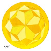 Tabata（タバタ） ゴルフ マーカー GV0885 フラッシュオレンジ B 5個（直送品）